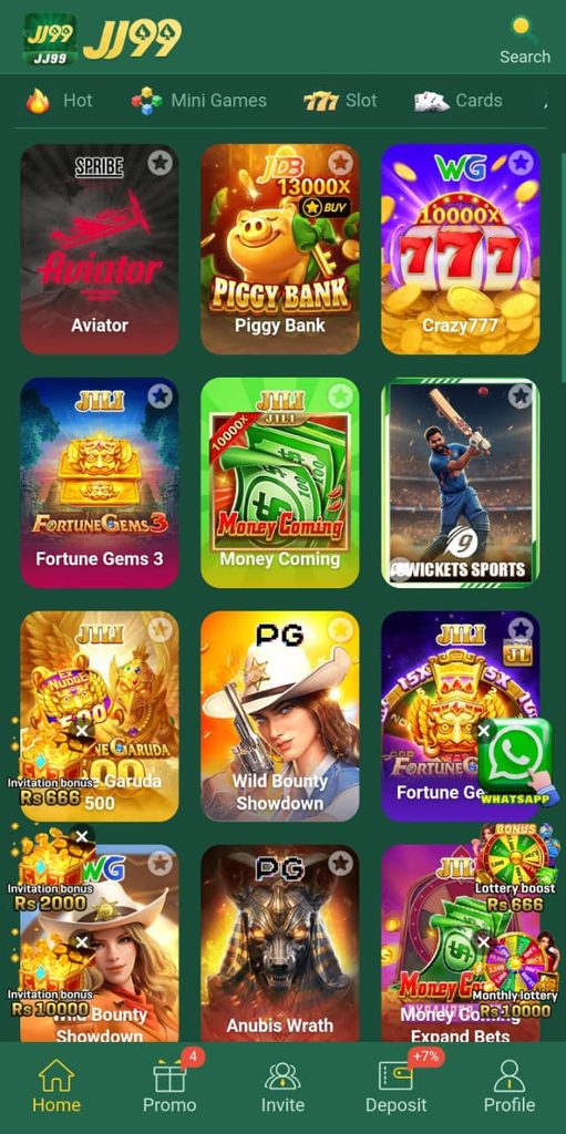 JJ99 Game Download APK Official Version Free In Pakistan