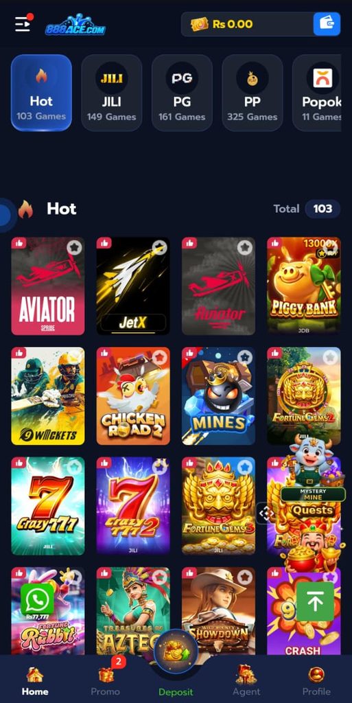 Ace888 Game APK Download Official Money Earning App in Pakistan And IOS