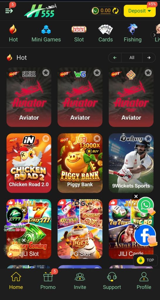 H555 Game Apk Download Real Money Earning App For Pakistan
