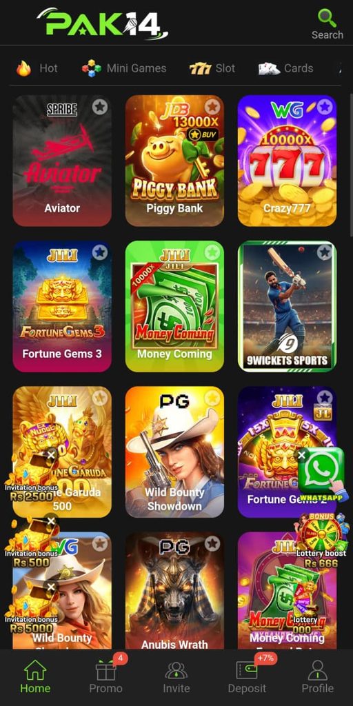 Pak14 Game Download APK Unlimited Money Earning App 2026