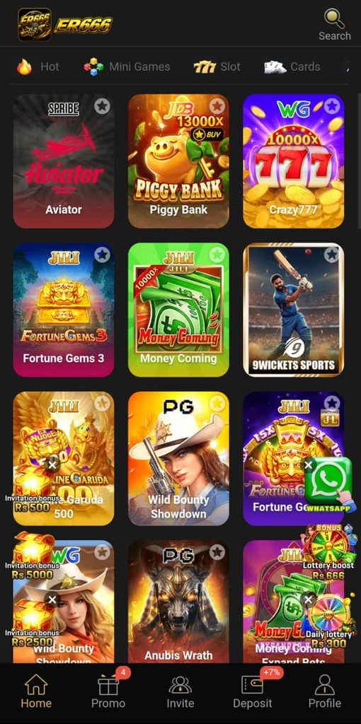 ER666 Game Download Unlimited Money Earning App in Pakistan
