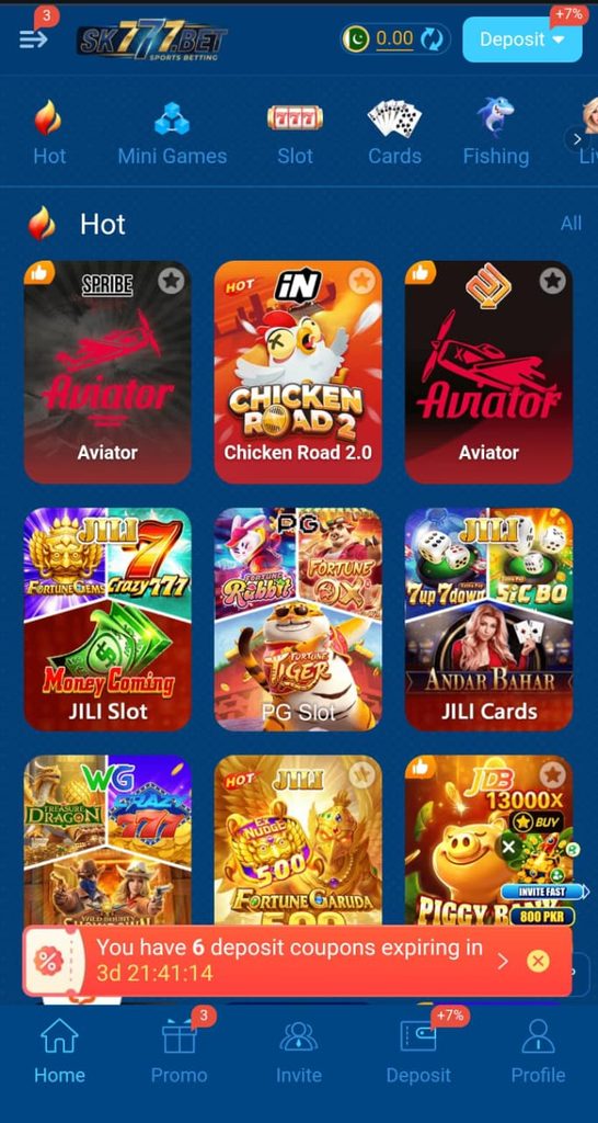 SK777 Game Download Official Money Earning APP In Pakistan