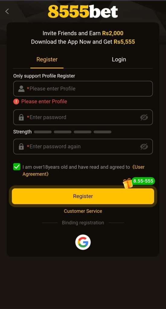 8555Bet Game Download Official Money Earning App in Pakistan